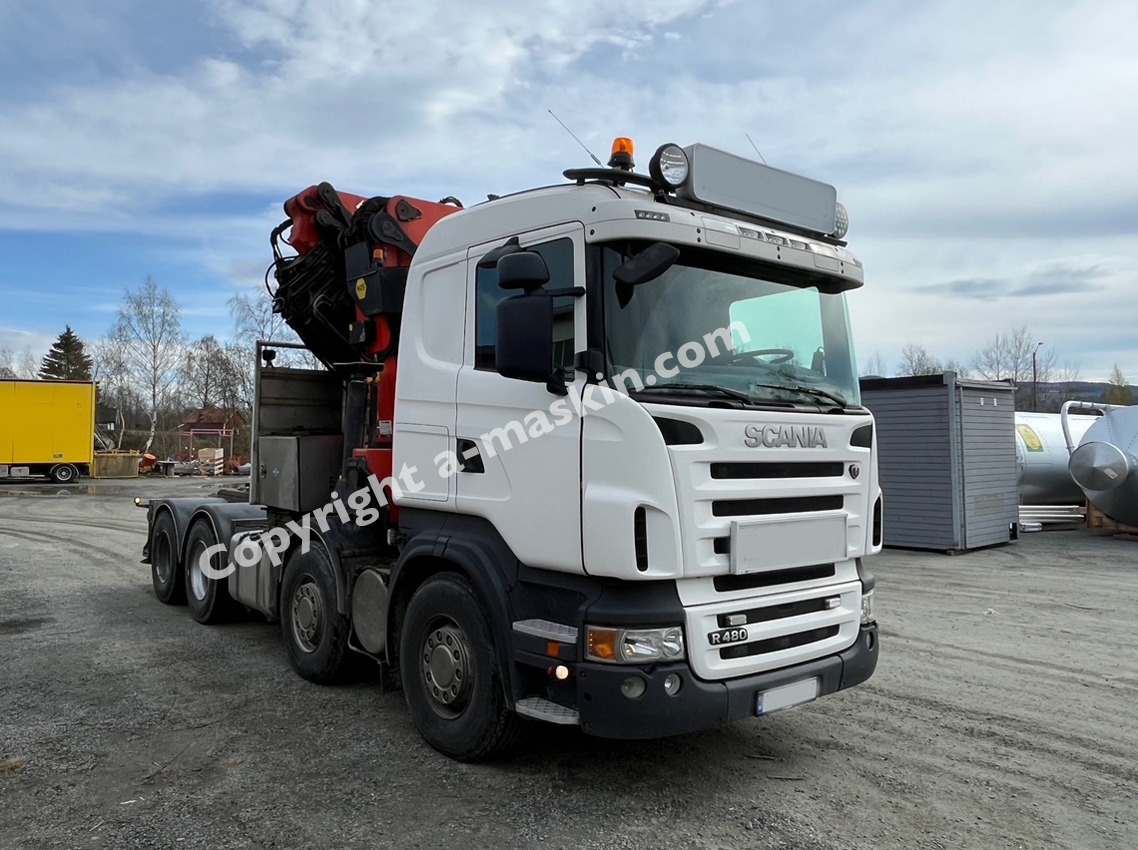 Scania with Palfinger PK 850002 R480 - Влекач: снимка 2 Scania with Palfinger PK 850002 R480 - Влекач: снимка 2
