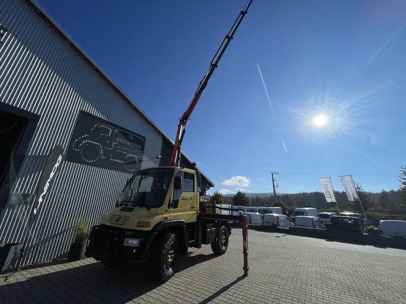 Unimog Unimog U300 mit Mega Kran , erst 28 Tkm - Камион с кран: снимка 5 Unimog Unimog U300 mit Mega Kran , erst 28 Tkm - Камион с кран: снимка 5