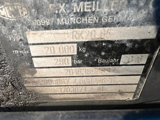 Мултилифт с кука камион MAN TGS 26.400 Meiller RK-2065/KEINE 460,440: снимка 6