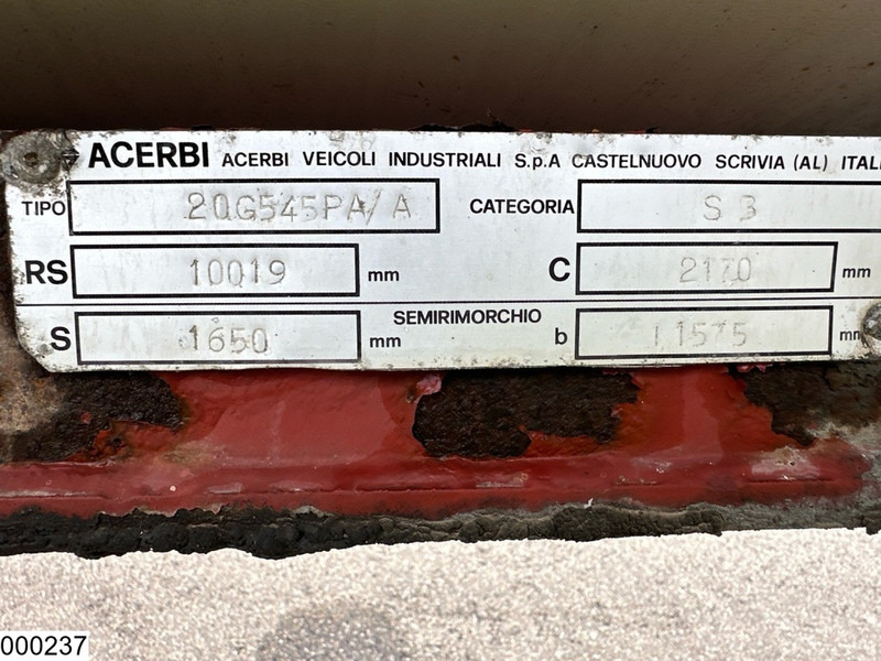 ACERBI Gas 54700 Liter, LPG GPL gas tank, Gaz, 1 Compartment - Полуремарке цистерна: снимка 4 ACERBI Gas 54700 Liter, LPG GPL gas tank, Gaz, 1 Compartment - Полуремарке цистерна: снимка 4