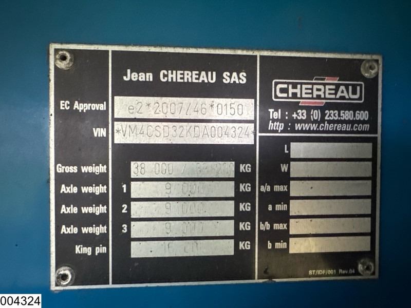 Chereau Koel vries Carrier Vector 1550 - Рефрижератор полуремарке: снимка 4 Chereau Koel vries Carrier Vector 1550 - Рефрижератор полуремарке: снимка 4