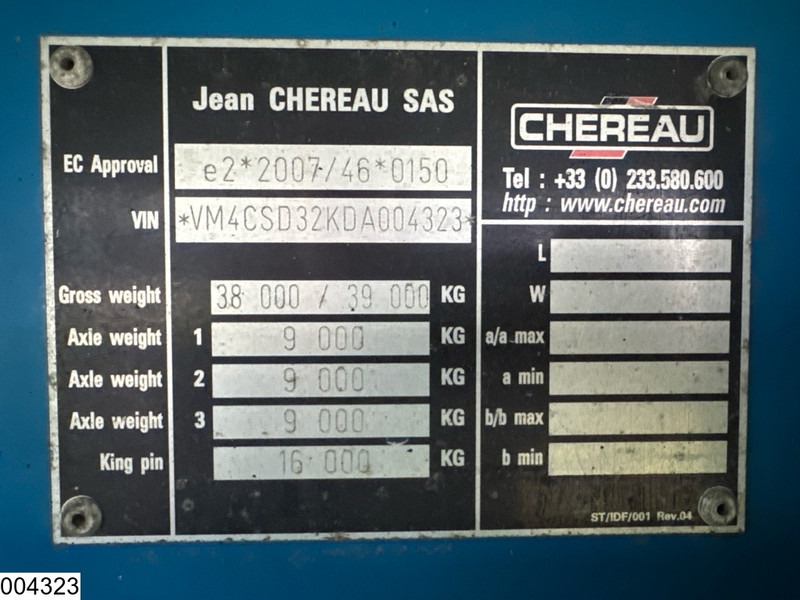 Chereau Koel vries Carrier Vector 1550 - Рефрижератор полуремарке: снимка 4 Chereau Koel vries Carrier Vector 1550 - Рефрижератор полуремарке: снимка 4