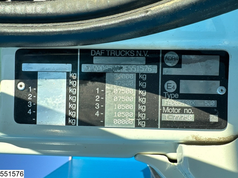 Самосвал камион DAF 85 CF 430 8x4, EURO 2, Manual, Steelsuspension: снимка 8