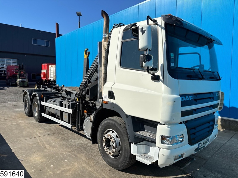 DAF CF 380 6X4, EURO 3, Manual, Steel, HIAB, DALBY - Мултилифт с кука камион, Камион с кран: снимка 3 DAF CF 380 6X4, EURO 3, Manual, Steel, HIAB, DALBY - Мултилифт с кука камион, Камион с кран: снимка 3