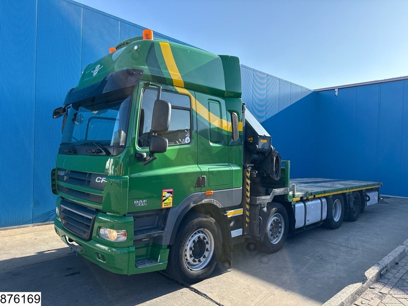 DAF CF 410 8x2, EURO 5, Palfinger, Steerling, Remote,Retarder - Бордови камион, Камион с кран: снимка 4 DAF CF 410 8x2, EURO 5, Palfinger, Steerling, Remote,Retarder - Бордови камион, Камион с кран: снимка 4