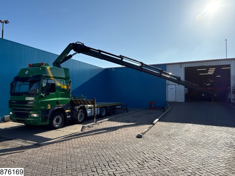 DAF CF 410 8x2, EURO 5, Palfinger, Steerling, Remote,Retarder - Бордови камион, Камион с кран: снимка 3 DAF CF 410 8x2, EURO 5, Palfinger, Steerling, Remote,Retarder - Бордови камион, Камион с кран: снимка 3