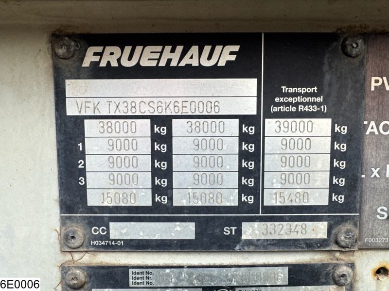 Fruehauf Chassis 20 / 30 ft - Контейнеровоз/ Сменна каросерия полуремарке: снимка 4 Fruehauf Chassis 20 / 30 ft - Контейнеровоз/ Сменна каросерия полуремарке: снимка 4