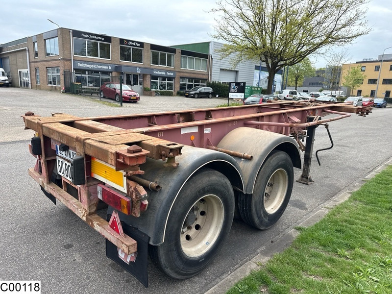Fruehauf Chassis 20 FT - Контейнеровоз/ Сменна каросерия полуремарке: снимка 3 Fruehauf Chassis 20 FT - Контейнеровоз/ Сменна каросерия полуремарке: снимка 3