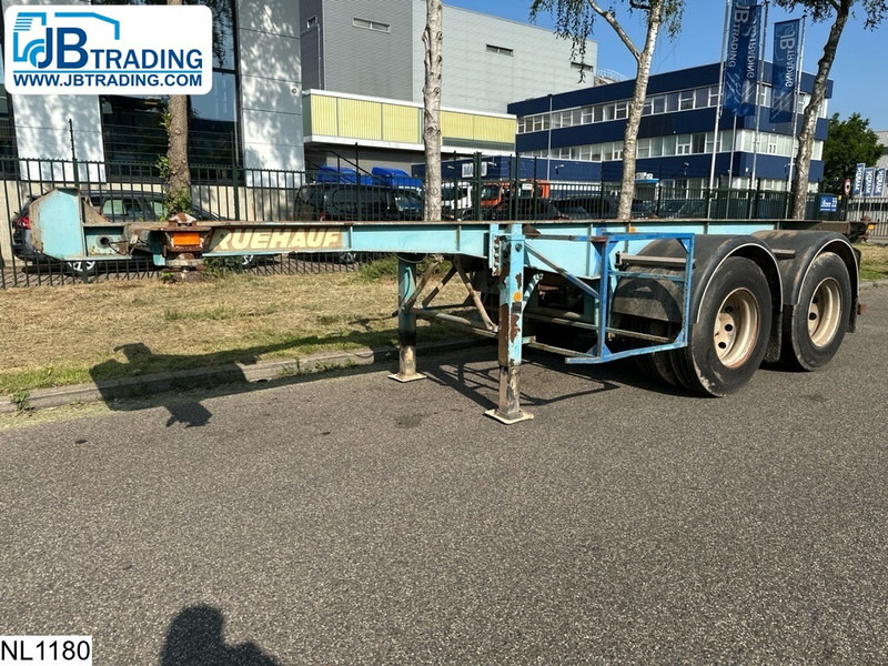Fruehauf Chassis 20 FT - Контейнеровоз/ Сменна каросерия полуремарке: снимка 1 Fruehauf Chassis 20 FT - Контейнеровоз/ Сменна каросерия полуремарке: снимка 1