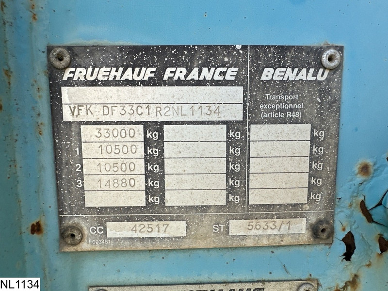 Fruehauf Chassis 20 FT - Контейнеровоз/ Сменна каросерия полуремарке: снимка 4 Fruehauf Chassis 20 FT - Контейнеровоз/ Сменна каросерия полуремарке: снимка 4