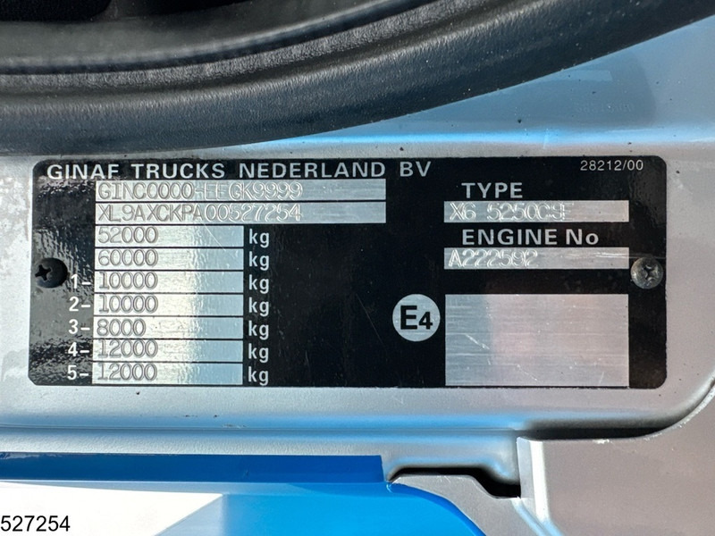 Самосвал камион Ginaf X6 5250 CSE 10x4, EURO 6, 25 M3, Vossebelt: снимка 7