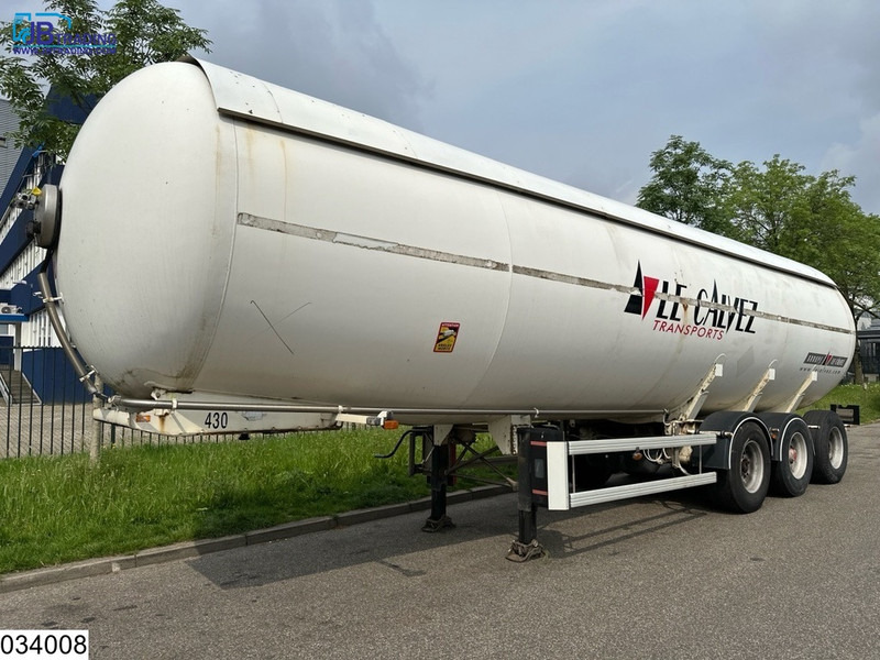 Полуремарке цистерна Guhur Gas 50590 Liter, LPG GPL gas tank, Gaz, 1 Compartment: снимка 1