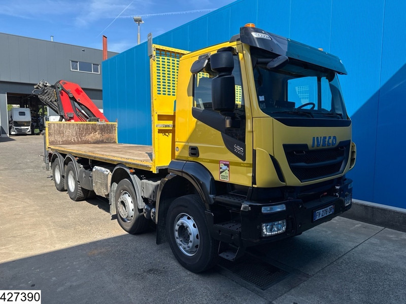 Iveco Stralis 480 8X4, EURO 6D, Retarder, Palfinger - Бордови камион, Камион с кран: снимка 3 Iveco Stralis 480 8X4, EURO 6D, Retarder, Palfinger - Бордови камион, Камион с кран: снимка 3