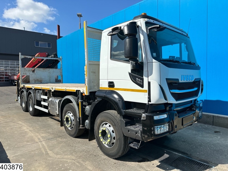 Iveco X-Way 360 8x4, EURO 6, Palfinger, Remote, Steel suspenion - Бордови камион, Камион с кран: снимка 3 Iveco X-Way 360 8x4, EURO 6, Palfinger, Remote, Steel suspenion - Бордови камион, Камион с кран: снимка 3