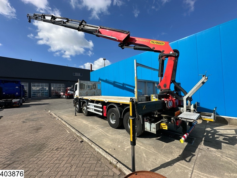 Iveco X-Way 360 8x4, EURO 6, Palfinger, Remote, Steel suspenion - Бордови камион, Камион с кран: снимка 4 Iveco X-Way 360 8x4, EURO 6, Palfinger, Remote, Steel suspenion - Бордови камион, Камион с кран: снимка 4