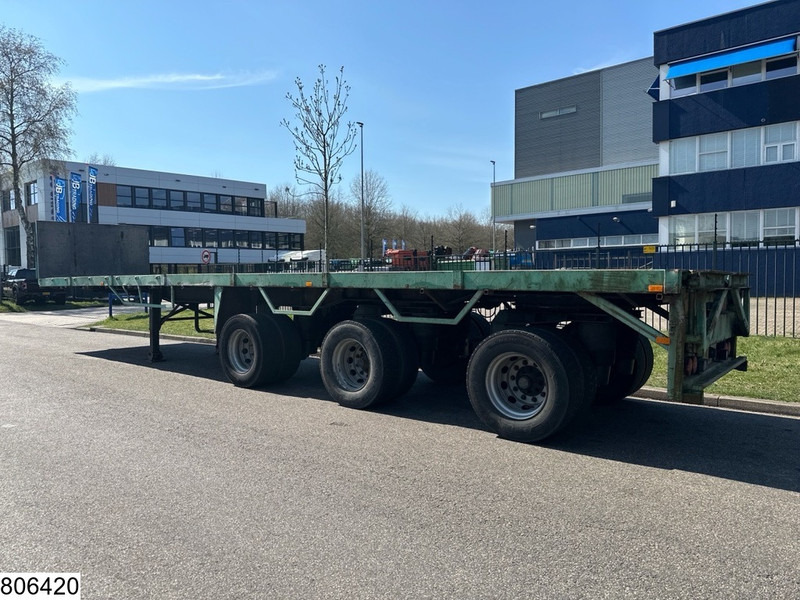 Kennis open laadbak 2x steering axle - Бордово полуремарке/ Платформа: снимка 3 Kennis open laadbak 2x steering axle - Бордово полуремарке/ Платформа: снимка 3