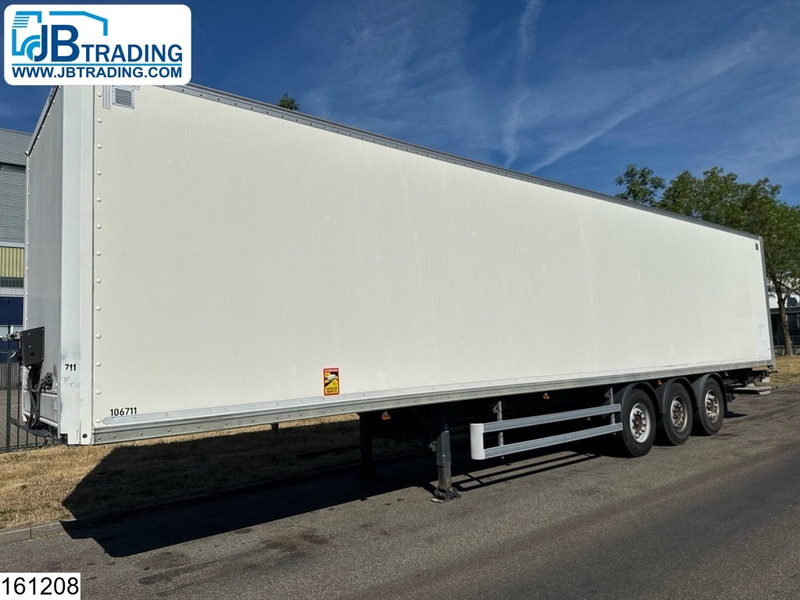 Lecitrailer gesloten bak Dhollandia - Затворена каросерия полуремарке: снимка 1 Lecitrailer gesloten bak Dhollandia - Затворена каросерия полуремарке: снимка 1