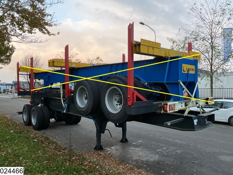Legras Openlaadbak Wood transport, Steel suspension - Полуремарке за дърва: снимка 4 Legras Openlaadbak Wood transport, Steel suspension - Полуремарке за дърва: снимка 4