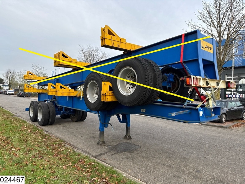 Legras Openlaadbak Wood transport, Steel suspension - Полуремарке за дърва: снимка 4 Legras Openlaadbak Wood transport, Steel suspension - Полуремарке за дърва: снимка 4