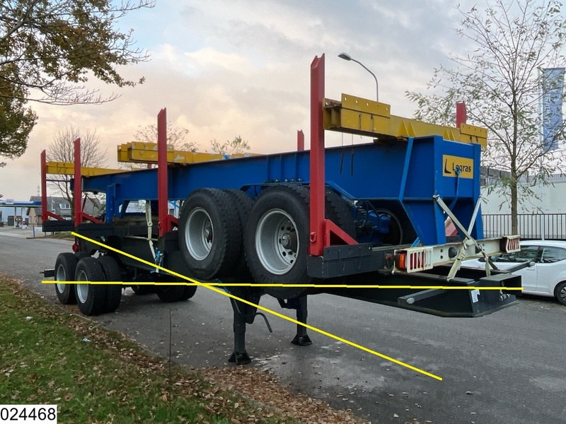 Legras Openlaadbak Wood transport, Steel suspension - Полуремарке за дърва: снимка 4 Legras Openlaadbak Wood transport, Steel suspension - Полуремарке за дърва: снимка 4