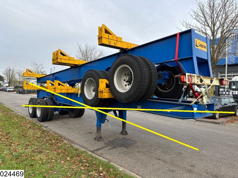 Legras Openlaadbak Wood transport, Steel suspension - Полуремарке за дърва: снимка 4 Legras Openlaadbak Wood transport, Steel suspension - Полуремарке за дърва: снимка 4
