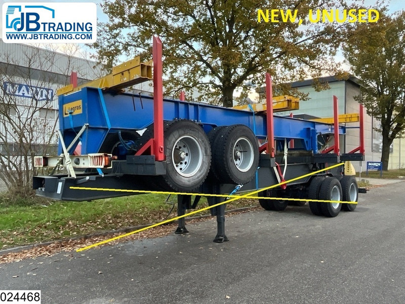 Legras Openlaadbak Wood transport, Steel suspension - Полуремарке за дърва: снимка 1 Legras Openlaadbak Wood transport, Steel suspension - Полуремарке за дърва: снимка 1