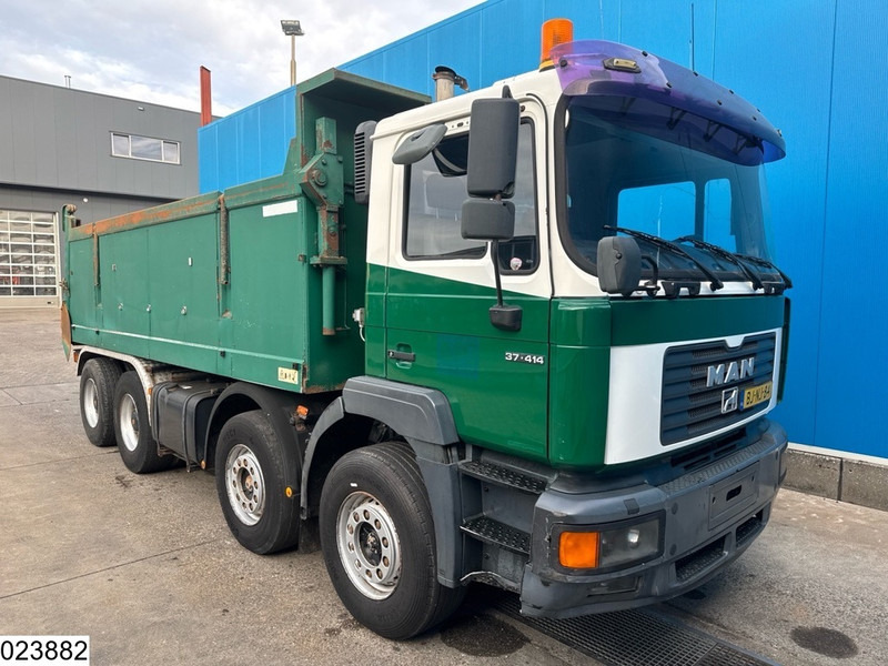 MAN 37 414 8x4, EURO 2, Manual, Leaf suspension - Самосвал камион: снимка 4 MAN 37 414 8x4, EURO 2, Manual, Leaf suspension - Самосвал камион: снимка 4