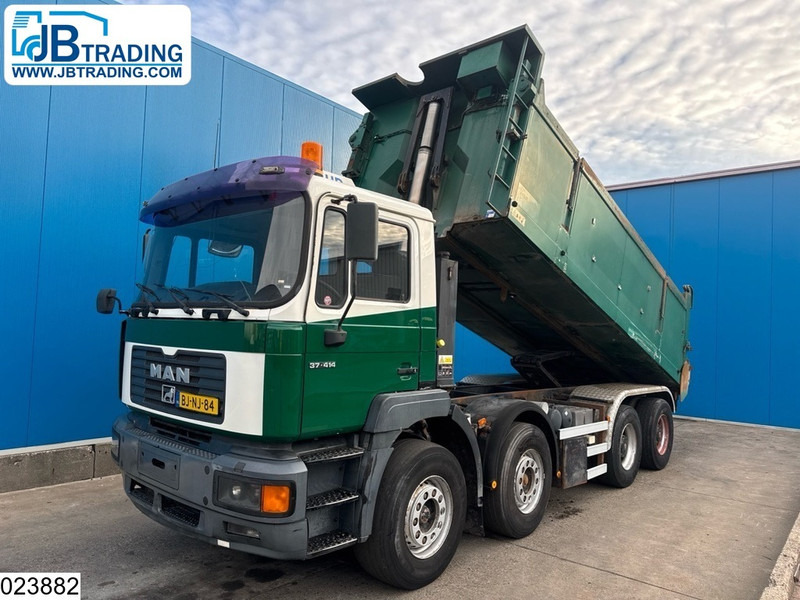 MAN 37 414 8x4, EURO 2, Manual, Leaf suspension - Самосвал камион: снимка 1 MAN 37 414 8x4, EURO 2, Manual, Leaf suspension - Самосвал камион: снимка 1
