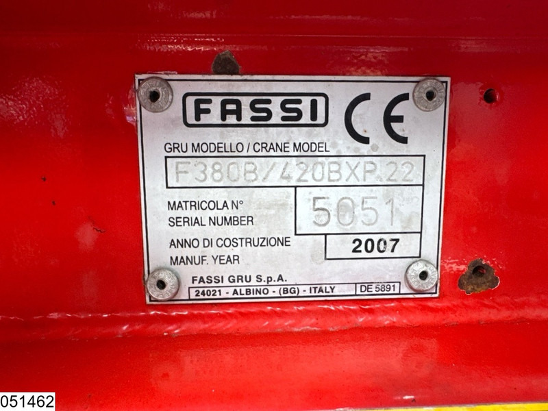 Бордови камион, Камион с кран MAN TGA 35 400 8x2, Handgeschakeld, Fassi, Remote, Combi: снимка 9