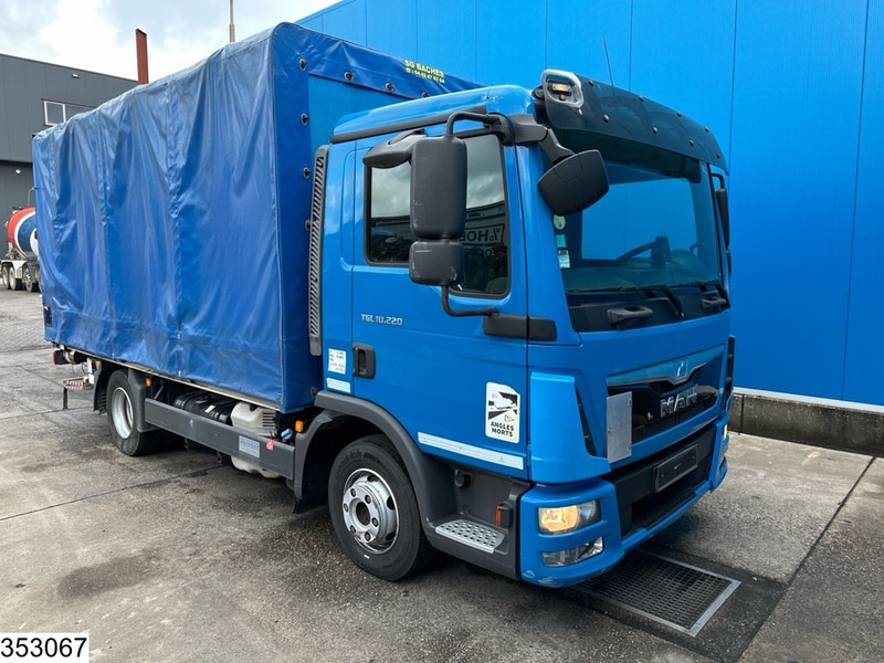 MAN TGL 10 220 EURO 6 - Камион с брезент: снимка 3 MAN TGL 10 220 EURO 6 - Камион с брезент: снимка 3