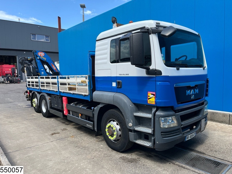 MAN TGS 26 360 6x4, EURO 5, PM, Remote, Hydrodrive - Бордови камион, Камион с кран: снимка 3 MAN TGS 26 360 6x4, EURO 5, PM, Remote, Hydrodrive - Бордови камион, Камион с кран: снимка 3