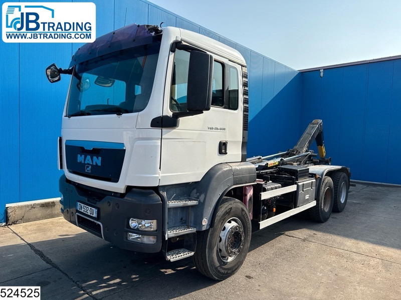 MAN TGS 26 400 6x4, EURO 4, HYVALIFT, Leaf suspension - Мултилифт с кука камион: снимка 1 MAN TGS 26 400 6x4, EURO 4, HYVALIFT, Leaf suspension - Мултилифт с кука камион: снимка 1