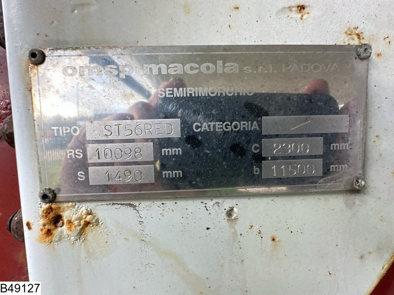 Macola Gas 56100 Liter, LPG GPL gas tank, Gaz, 1 Compartment - Полуремарке цистерна: снимка 4 Macola Gas 56100 Liter, LPG GPL gas tank, Gaz, 1 Compartment - Полуремарке цистерна: снимка 4