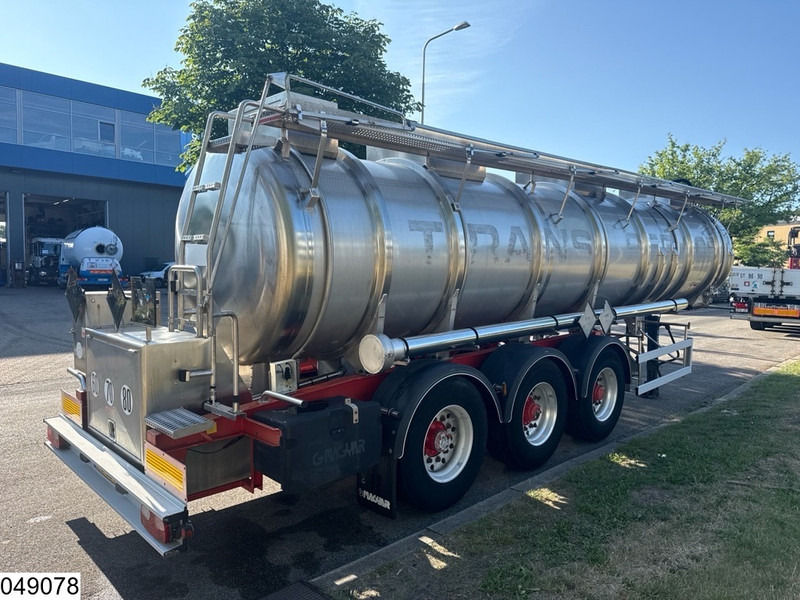 Magyar Chemie 22500 liter - Полуремарке цистерна: снимка 4 Magyar Chemie 22500 liter - Полуремарке цистерна: снимка 4