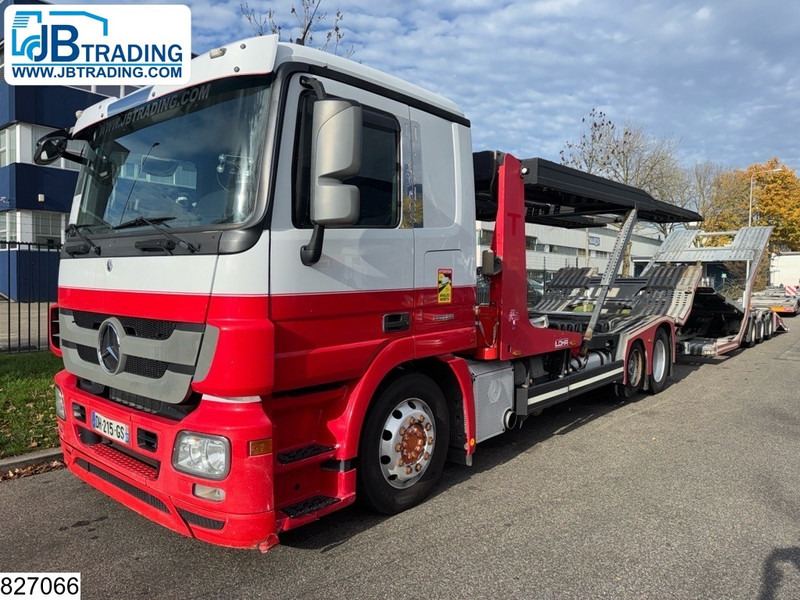 Mercedes-Benz Actros 2544 EURO 5, Lohr, Retarder, Combi - Автовоз камион: снимка 1 Mercedes-Benz Actros 2544 EURO 5, Lohr, Retarder, Combi - Автовоз камион: снимка 1