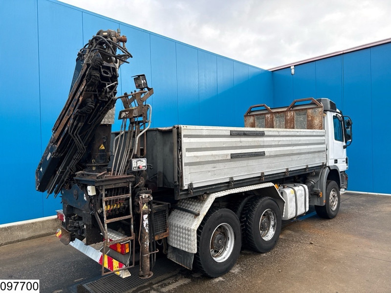 Mercedes-Benz Actros 2636 6x4, EURO 3, HIAB, Telligent 16 - Самосвал камион, Камион с кран: снимка 2 Mercedes-Benz Actros 2636 6x4, EURO 3, HIAB, Telligent 16 - Самосвал камион, Камион с кран: снимка 2