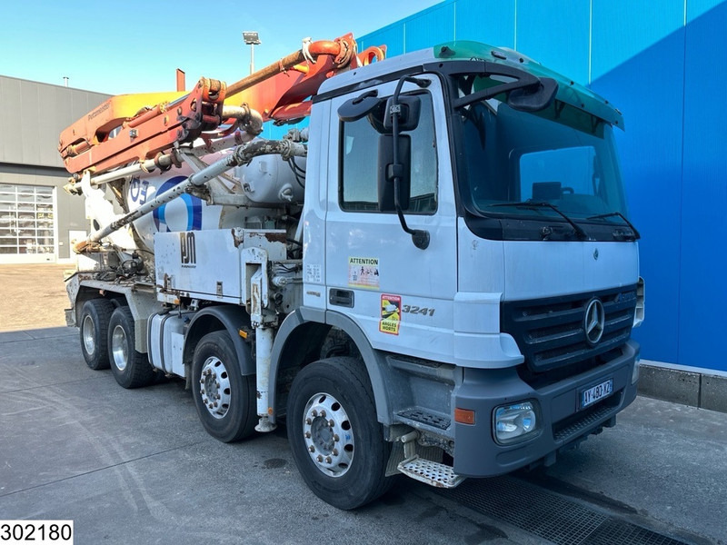 Mercedes-Benz Actros 3241 8x4, PUMI, Putzmeister, 21 MTR, Telligent 16 - Бетон помпа: снимка 3 Mercedes-Benz Actros 3241 8x4, PUMI, Putzmeister, 21 MTR, Telligent 16 - Бетон помпа: снимка 3