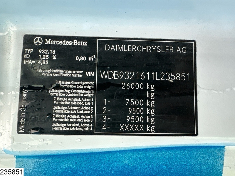 Mercedes-Benz Actros 3344 EURO 5, Leaf spring, Retarder - Самосвал камион: снимка 5 Mercedes-Benz Actros 3344 EURO 5, Leaf spring, Retarder - Самосвал камион: снимка 5