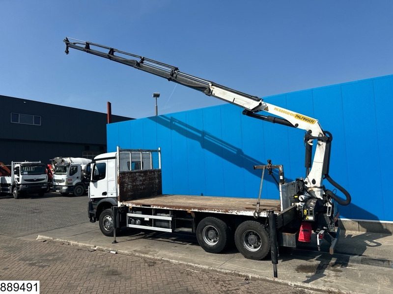 Mercedes-Benz Arocs 2636 6X4, EURO 6, Steel suspension, Palfinger - Бордови камион, Камион с кран: снимка 4 Mercedes-Benz Arocs 2636 6X4, EURO 6, Steel suspension, Palfinger - Бордови камион, Камион с кран: снимка 4
