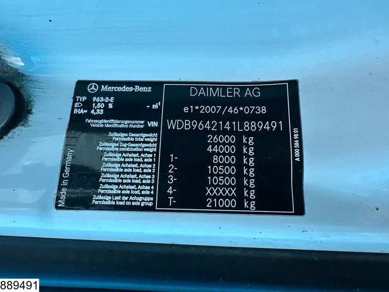 Лизинг на Mercedes-Benz Arocs 2636 6X4, EURO 6, Steel suspension, Palfinger Mercedes-Benz Arocs 2636 6X4, EURO 6, Steel suspension, Palfinger: снимка 7