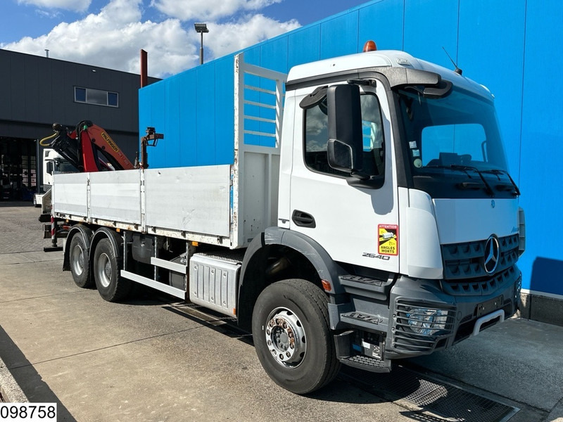 Mercedes-Benz Arocs 2640 6X4, EURO 6, Retarder, Palfinger - Бордови камион, Камион с кран: снимка 4 Mercedes-Benz Arocs 2640 6X4, EURO 6, Retarder, Palfinger - Бордови камион, Камион с кран: снимка 4