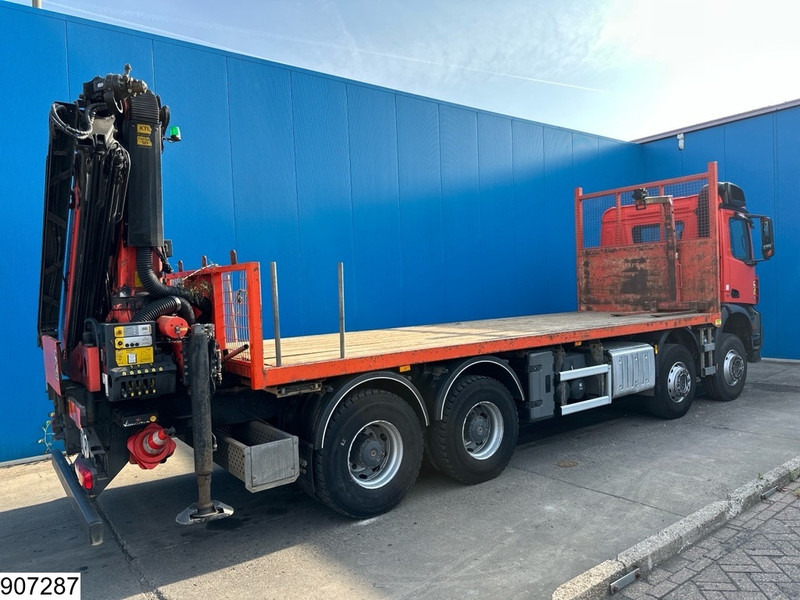 Mercedes-Benz Arocs 3240 8X4, EURO 6, Steel suspension, Palfinger - Бордови камион, Камион с кран: снимка 2 Mercedes-Benz Arocs 3240 8X4, EURO 6, Steel suspension, Palfinger - Бордови камион, Камион с кран: снимка 2