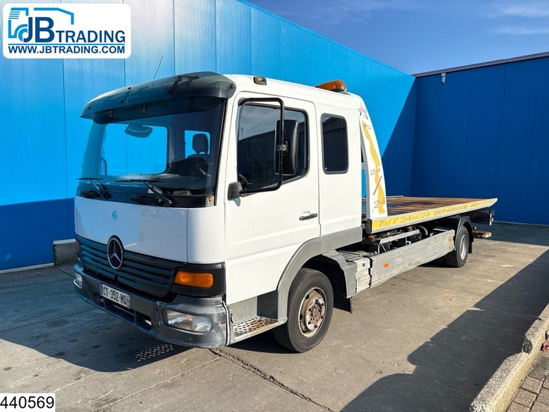 Mercedes-Benz Atego 1017 Manual, Leaf spring suspension, Hydraulics - Автовоз камион: снимка 1 Mercedes-Benz Atego 1017 Manual, Leaf spring suspension, Hydraulics - Автовоз камион: снимка 1