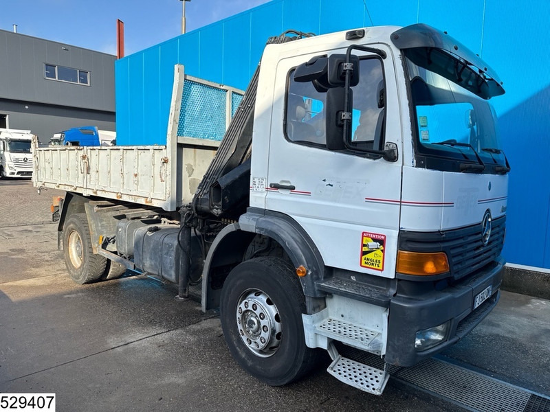 Mercedes-Benz Atego 1828 Manual, Steel Suspension, HIAB - Самосвал камион, Камион с кран: снимка 3 Mercedes-Benz Atego 1828 Manual, Steel Suspension, HIAB - Самосвал камион, Камион с кран: снимка 3