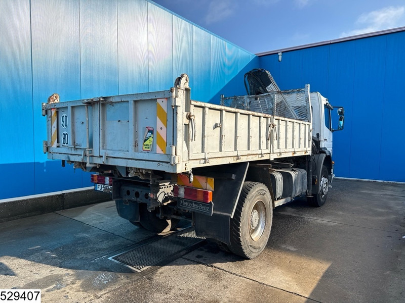 Mercedes-Benz Atego 1828 Manual, Steel Suspension, HIAB - Самосвал камион, Камион с кран: снимка 2 Mercedes-Benz Atego 1828 Manual, Steel Suspension, HIAB - Самосвал камион, Камион с кран: снимка 2
