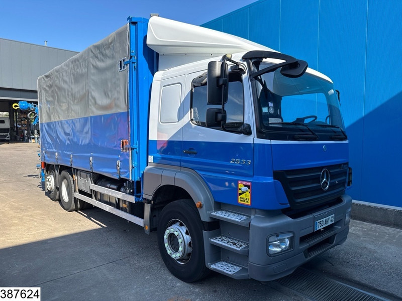 Mercedes-Benz Axor 2533 6X2, PM, Remote - Бордови камион, Камион с кран: снимка 2 Mercedes-Benz Axor 2533 6X2, PM, Remote - Бордови камион, Камион с кран: снимка 2