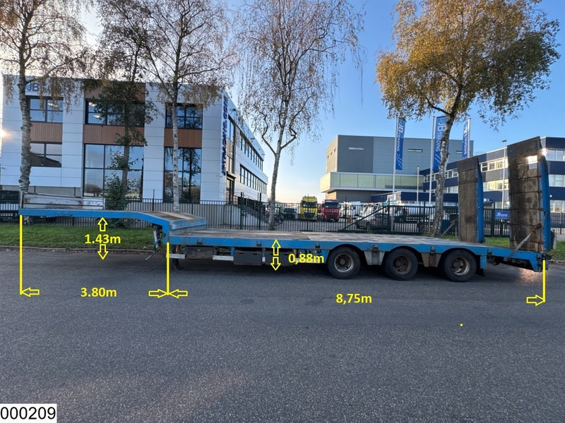 Nooteboom Lowbed 34.000Kg, Steering axle - Нискорамна площадка полуремарке: снимка 2 Nooteboom Lowbed 34.000Kg, Steering axle - Нискорамна площадка полуремарке: снимка 2