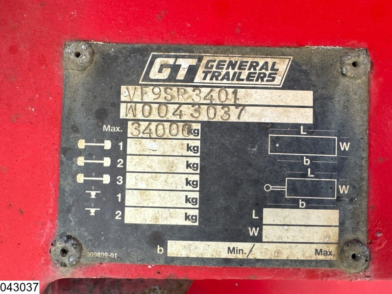 ROBINE Gas 49.021 Liter, LPG GPL Butane gas, 1 Comp - Полуремарке цистерна: снимка 4 ROBINE Gas 49.021 Liter, LPG GPL Butane gas, 1 Comp - Полуремарке цистерна: снимка 4