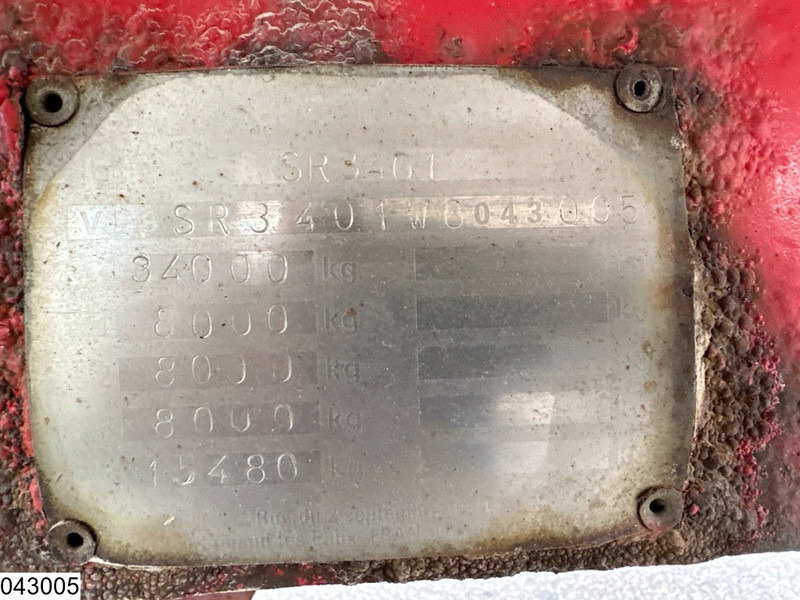 ROBINE Gas 49018 liter, LPG GPL Butane gas, 1 Comp - Полуремарке цистерна: снимка 4 ROBINE Gas 49018 liter, LPG GPL Butane gas, 1 Comp - Полуремарке цистерна: снимка 4