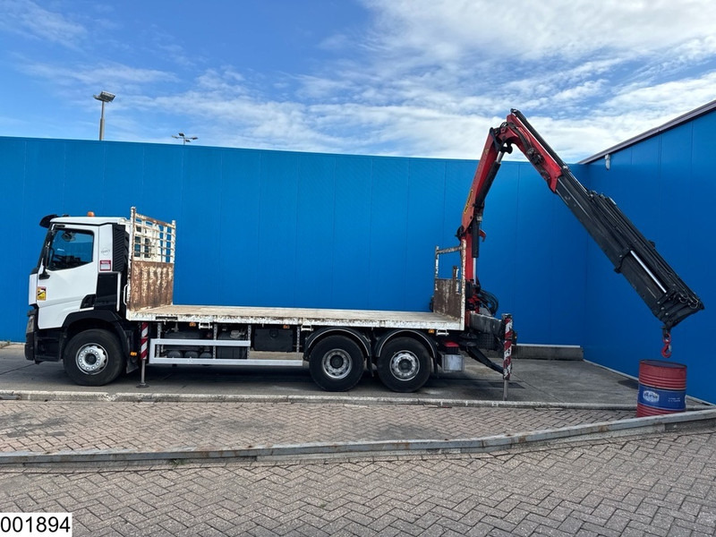 Renault C 430 6x2, EURO 6, Retarder, Palfinger, Remote, Steering - Бордови камион, Камион с кран: снимка 5 Renault C 430 6x2, EURO 6, Retarder, Palfinger, Remote, Steering - Бордови камион, Камион с кран: снимка 5